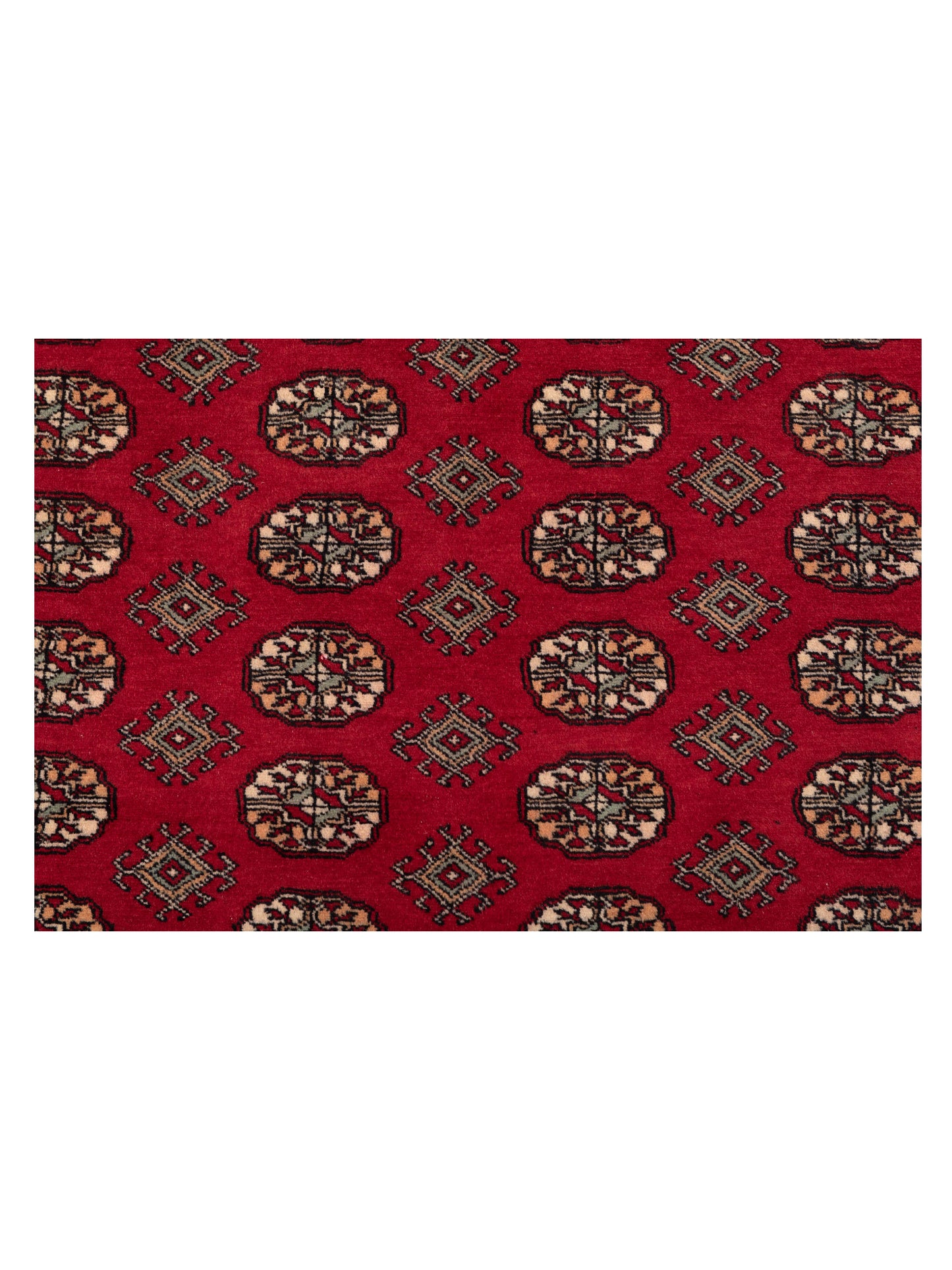 Bokhara Red Red 9x11.9 Hand Knotted Rug