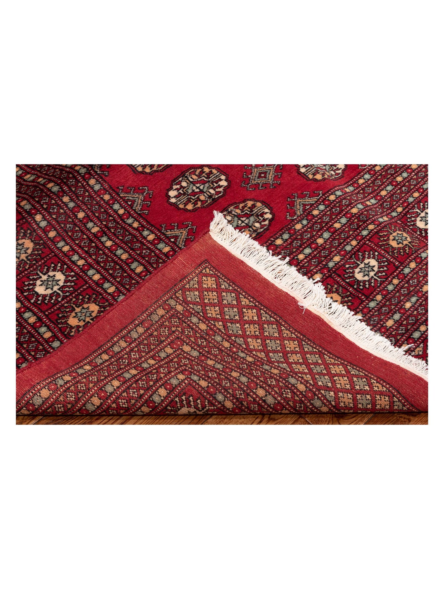 Bokhara Red Red 9x11.9 Hand Knotted Rug