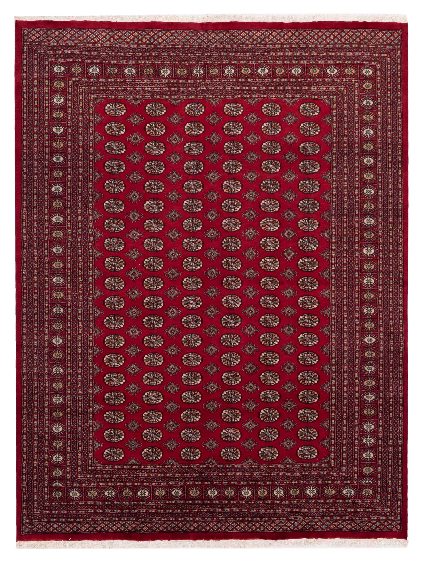Nomad Bokhara  Red Red Traditional