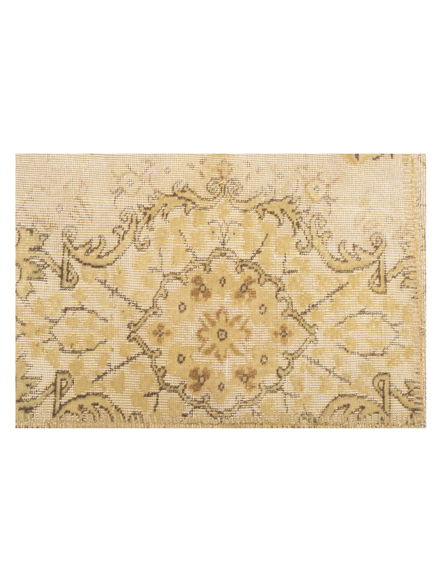 Patchwork Light Green 8.1x10 Hand Knotted Rug