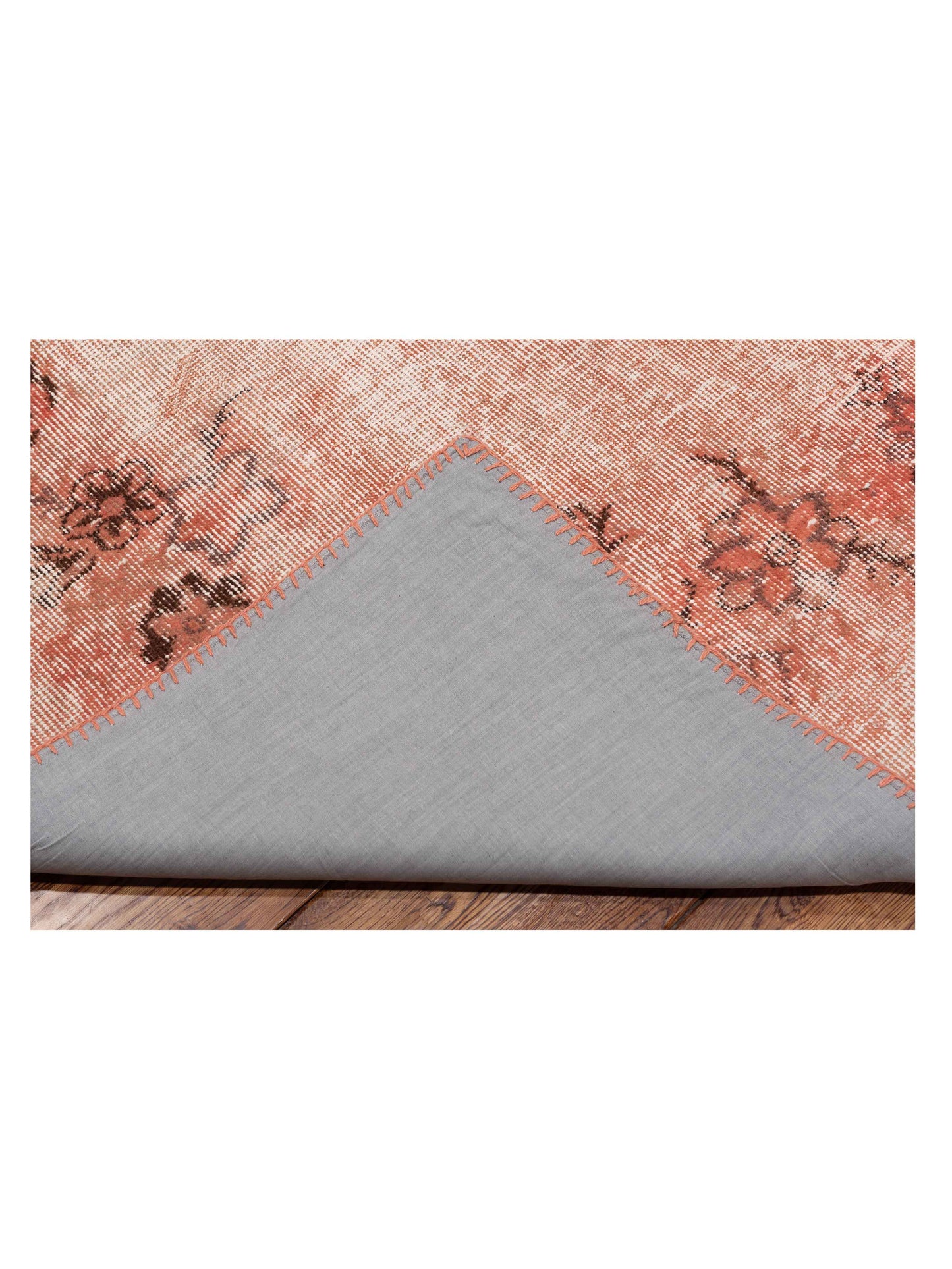 Patchwork Pink 9.1x12 Hand Knotted Rug