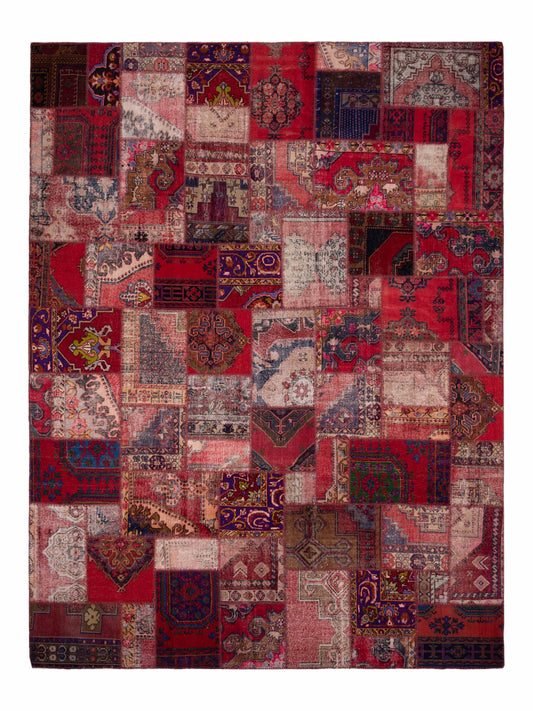 Pasha Turkish Vestige Patchwork  Multi  Contemporary
