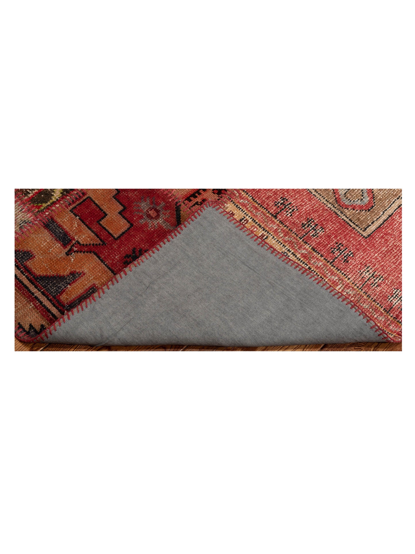 Patchwork Multi 8.1x10 Hand Knotted Rug