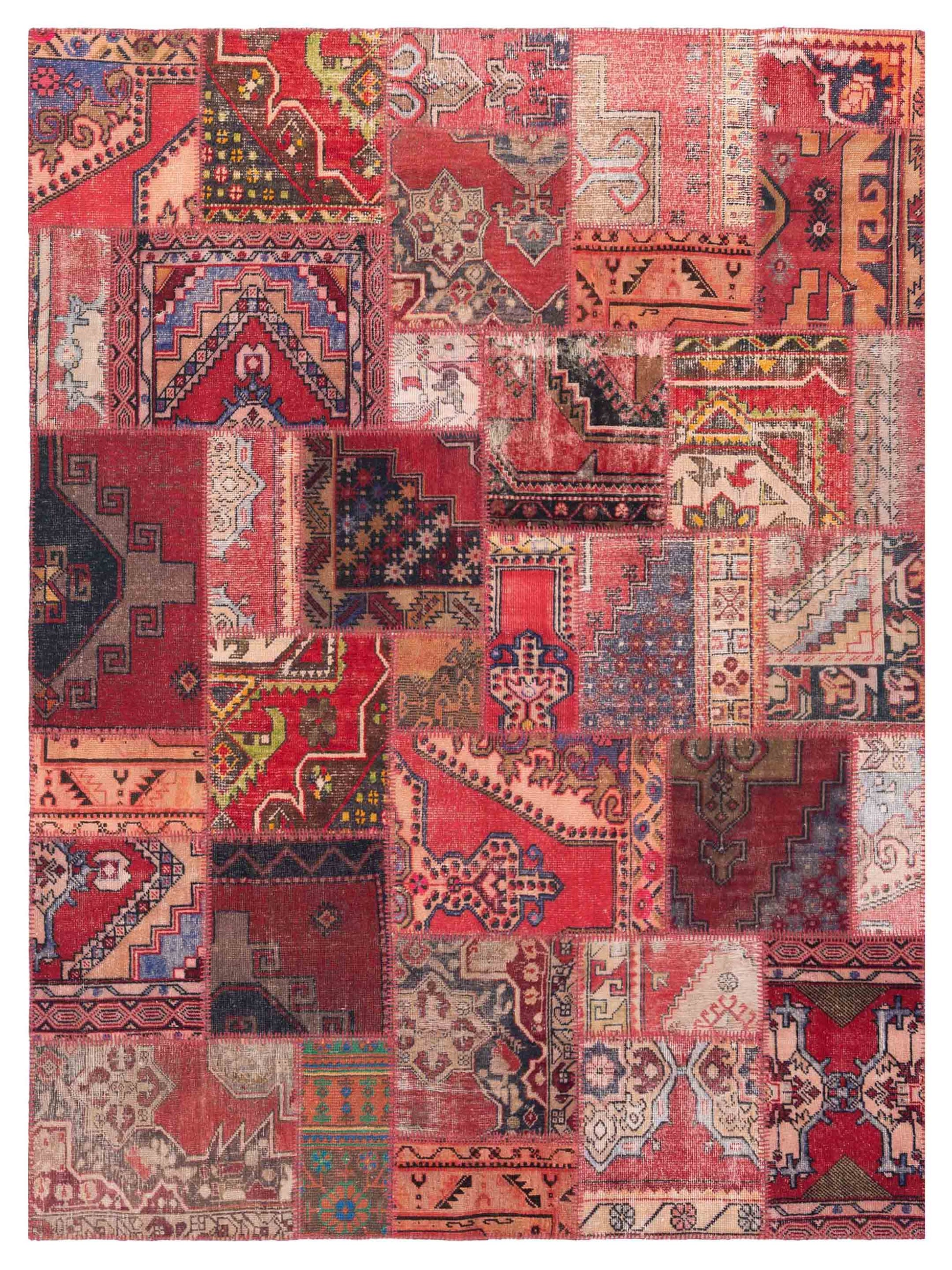 Pasha Turkish Vestige Patchwork  Multi  Contemporary
