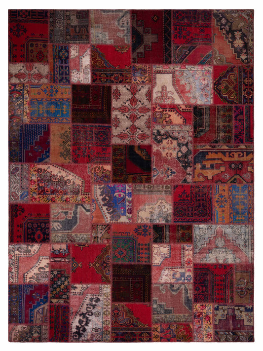 Pasha Turkish Vestige Patchwork  Multi  Contemporary