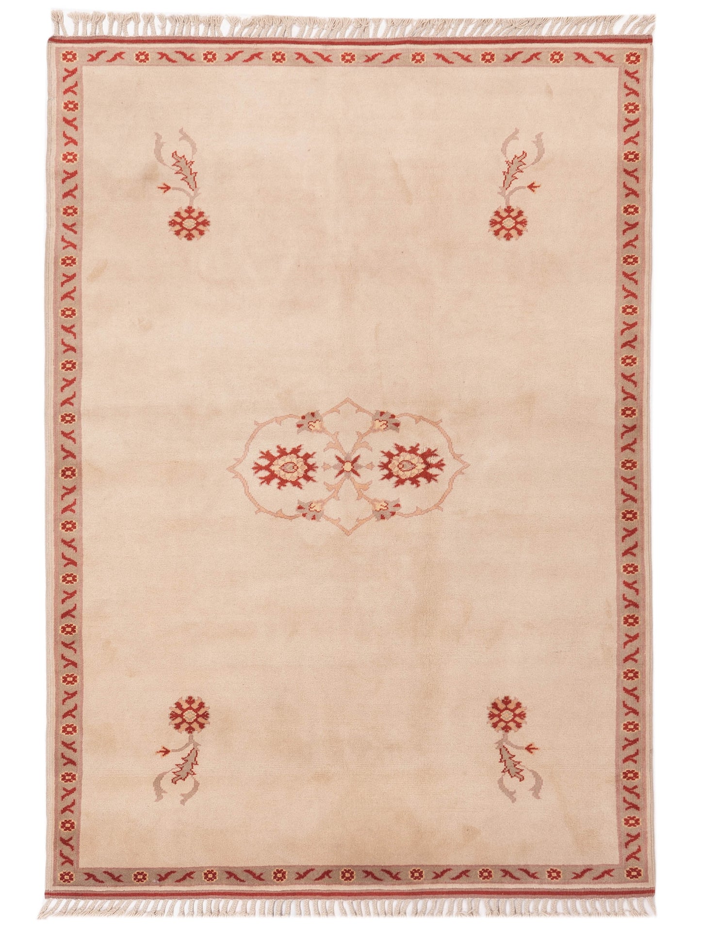 Pasha Milas  Beige Brown Traditional