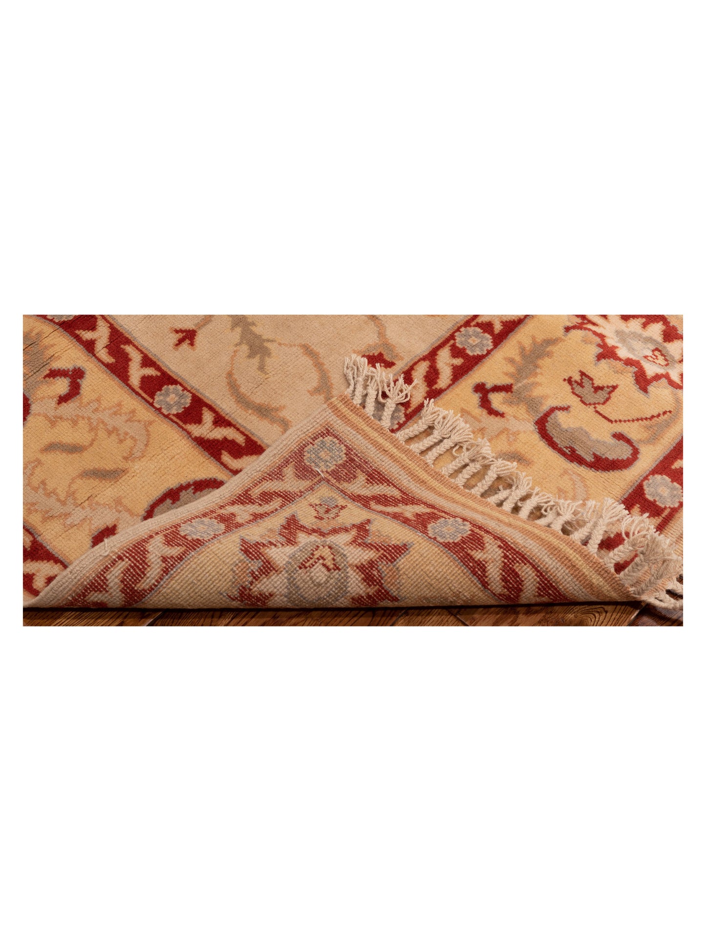 Turkeya Beige Gold 5.7x9.7 Hand Knotted Rug