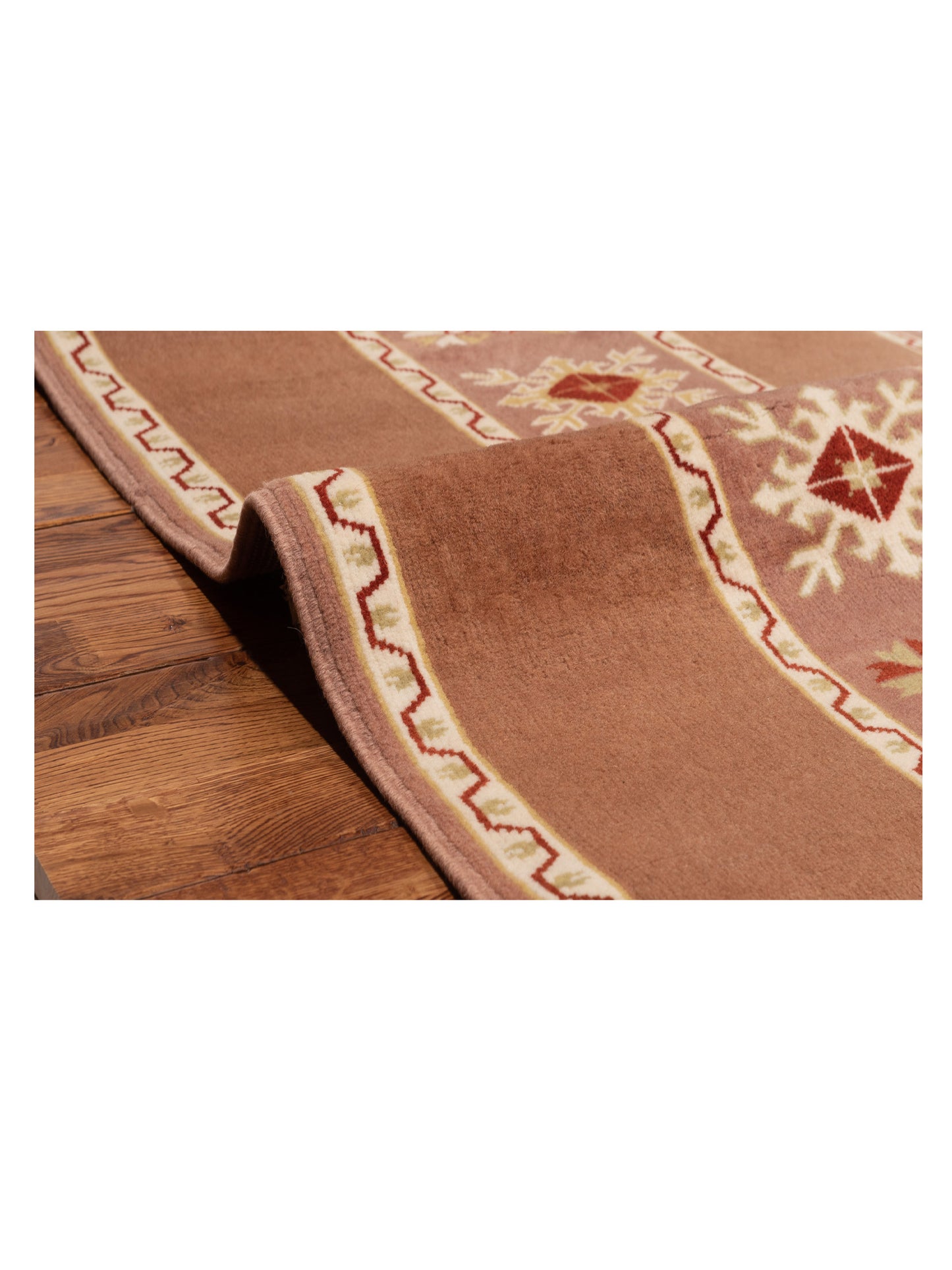 Turkeya Purple Brown 2.9x9.7 Hand Knotted Rug