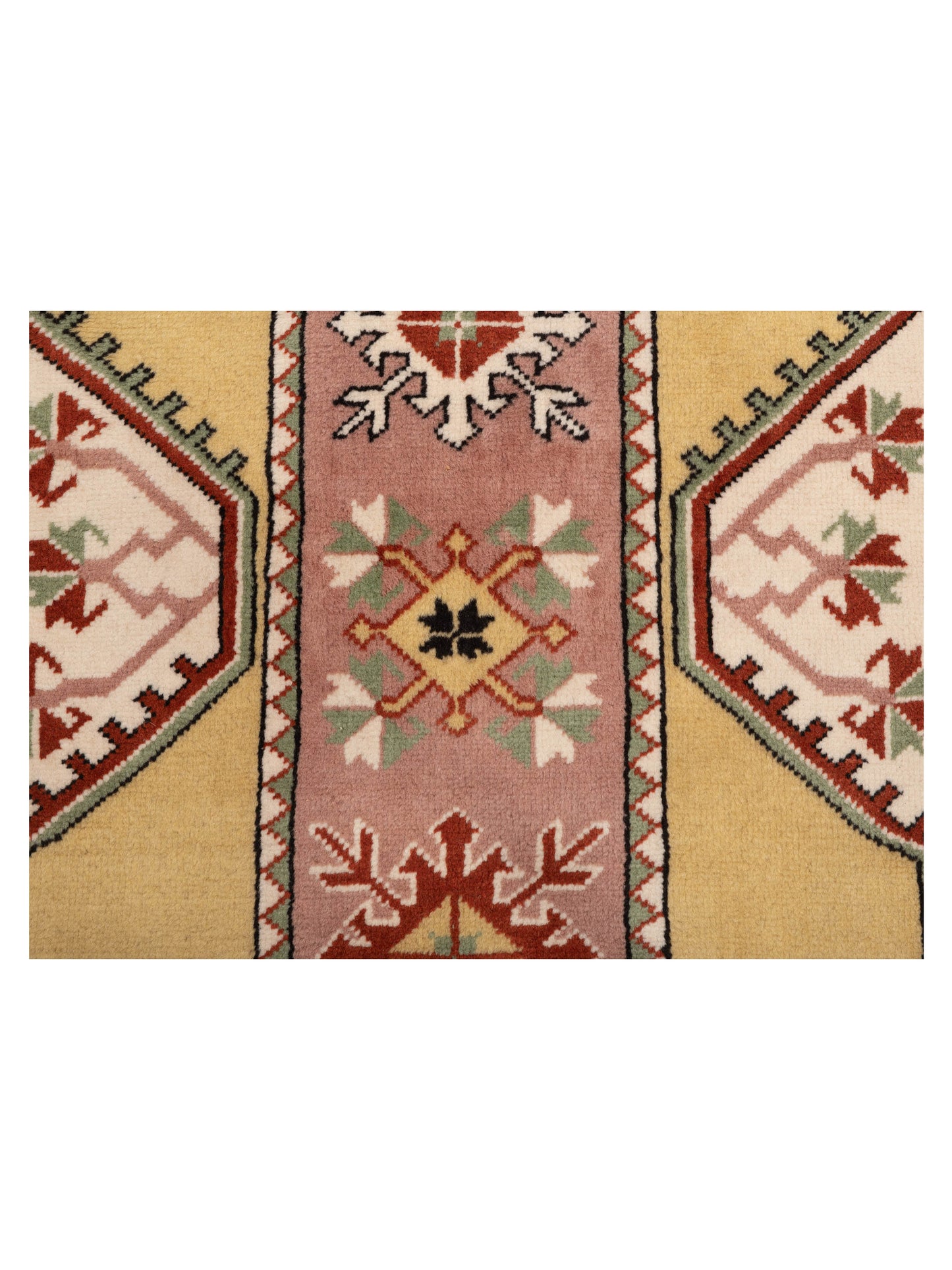 Turkeya Purple Gold 2.9x5.1 Hand Knotted Rug