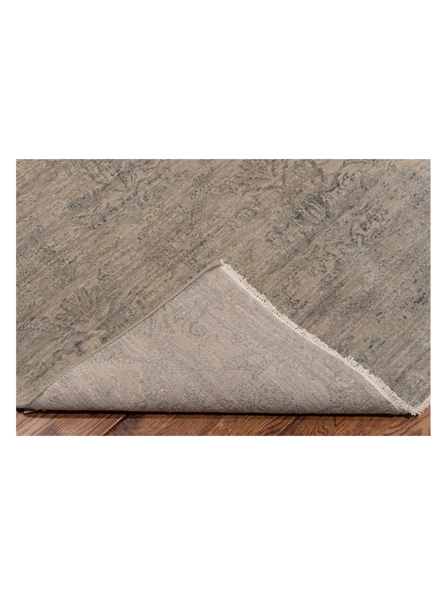 Artavia Silver Green 8.2x10.1 Hand Knotted Rug