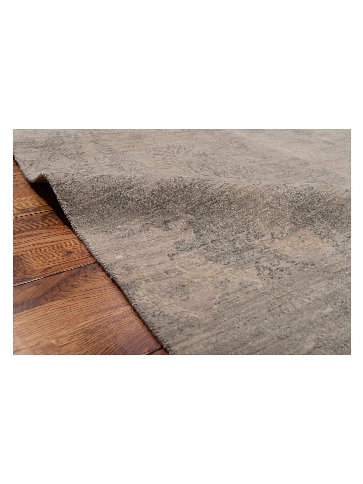 Artavia Silver Green 8.2x10.1 Hand Knotted Rug