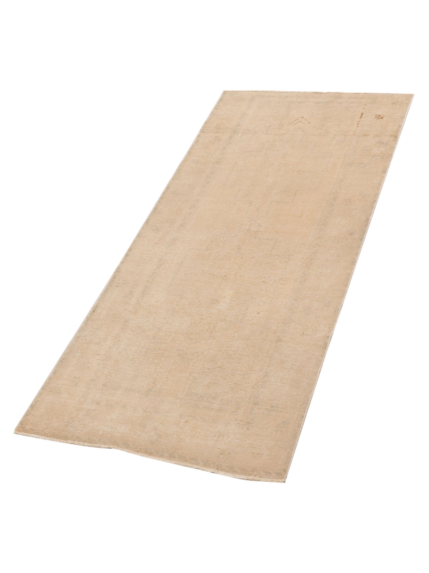Nomadra Beige Beige 3.11x8.4 Hand Knotted Rug