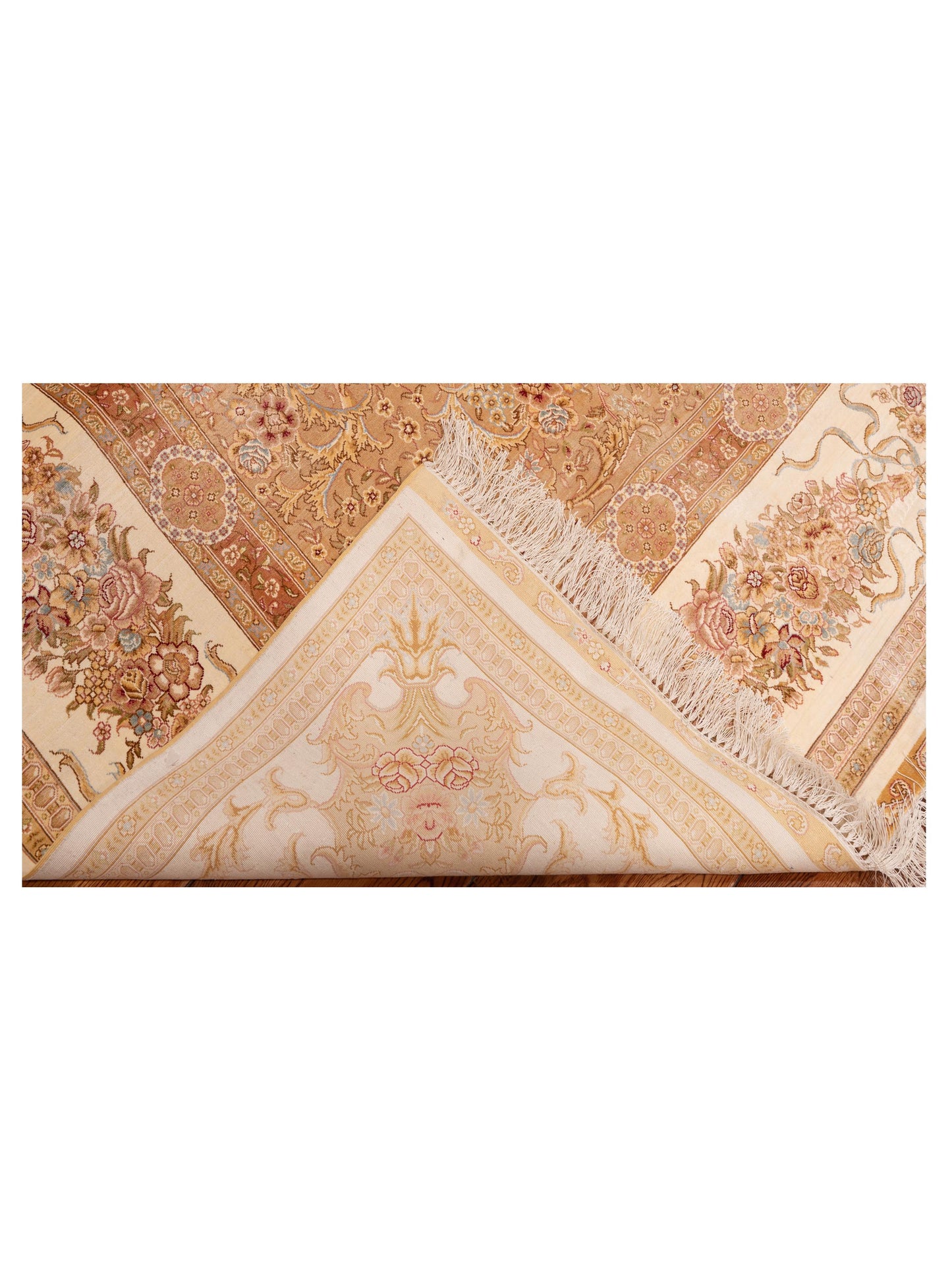 Serelis Ivory Ivory 8x10 Hand Knotted Rug