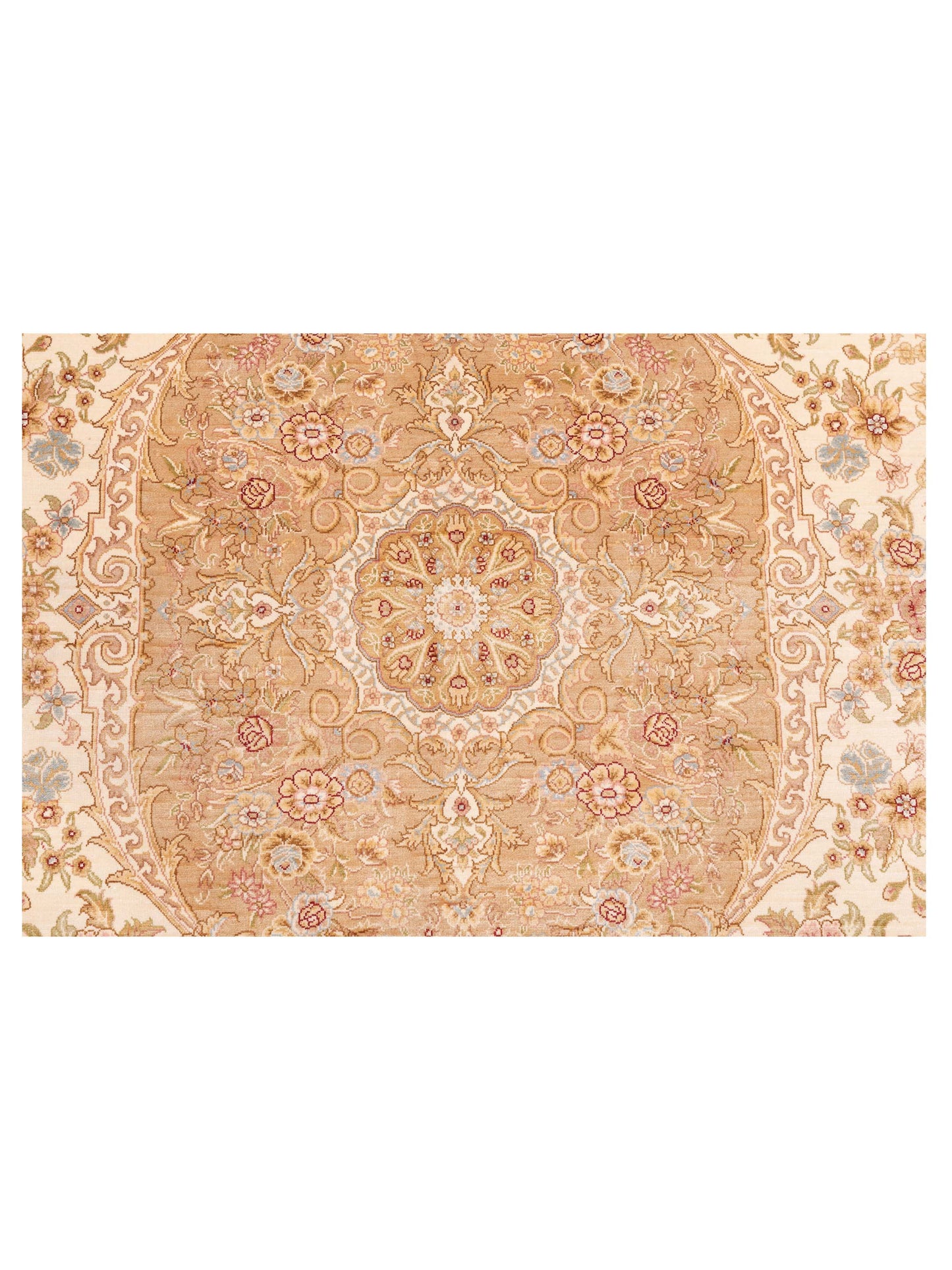 Serelis Ivory Ivory 8x10 Hand Knotted Rug