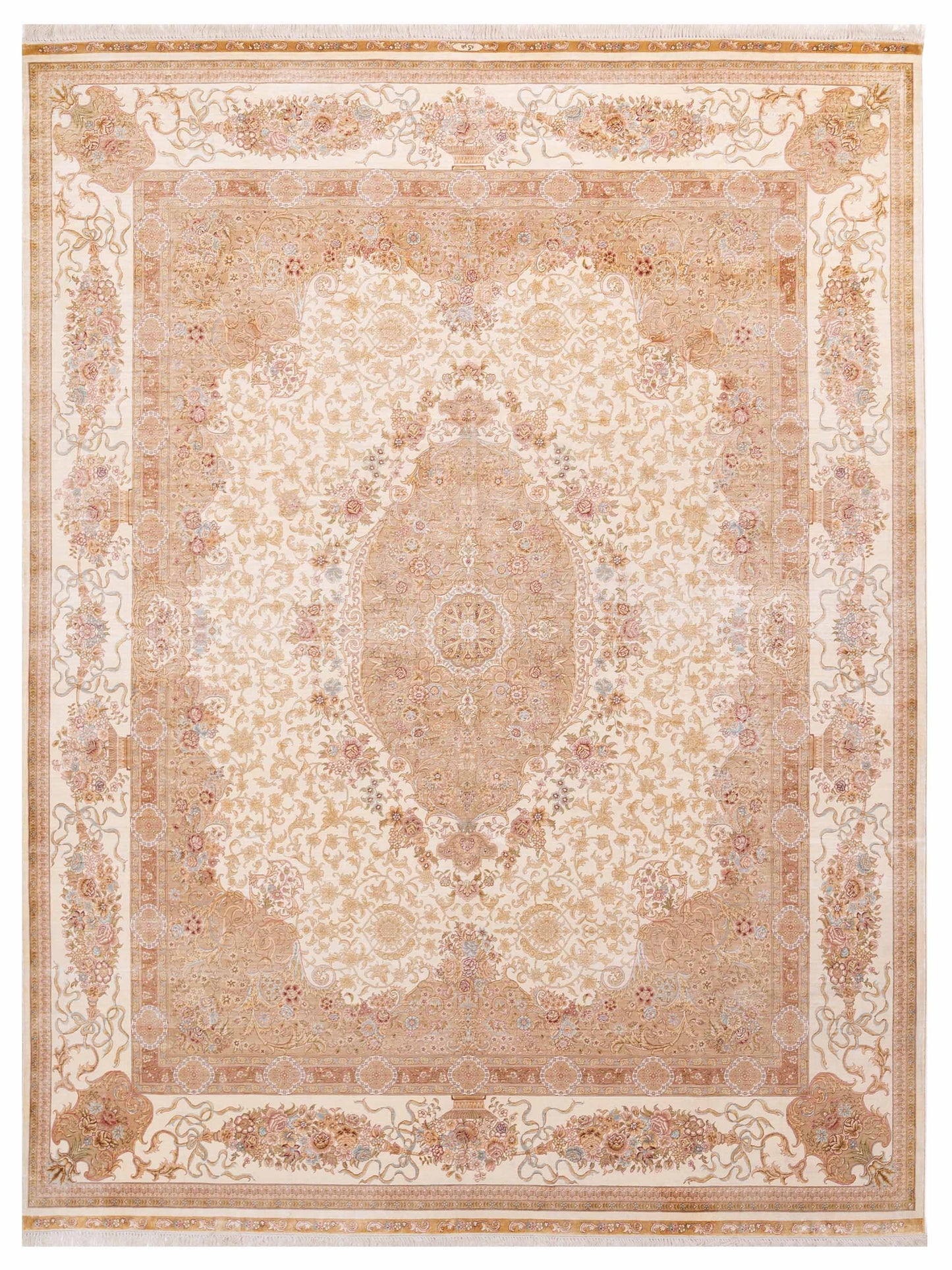 Pasha Elegance  Ivory Ivory Traditional