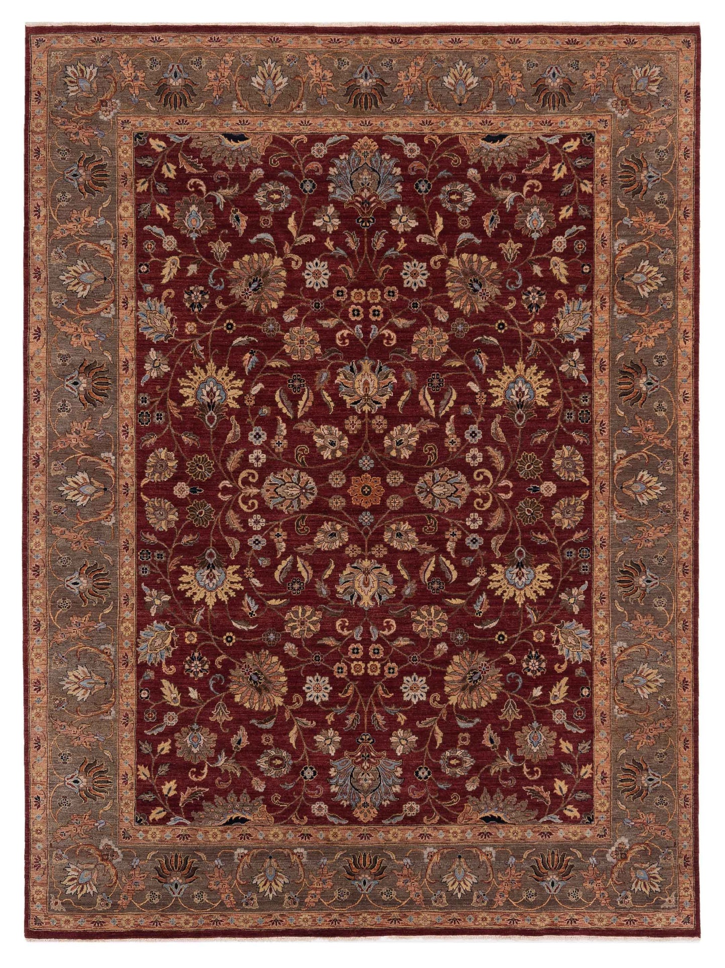 Rajpur Crown  Rust Green Transitional