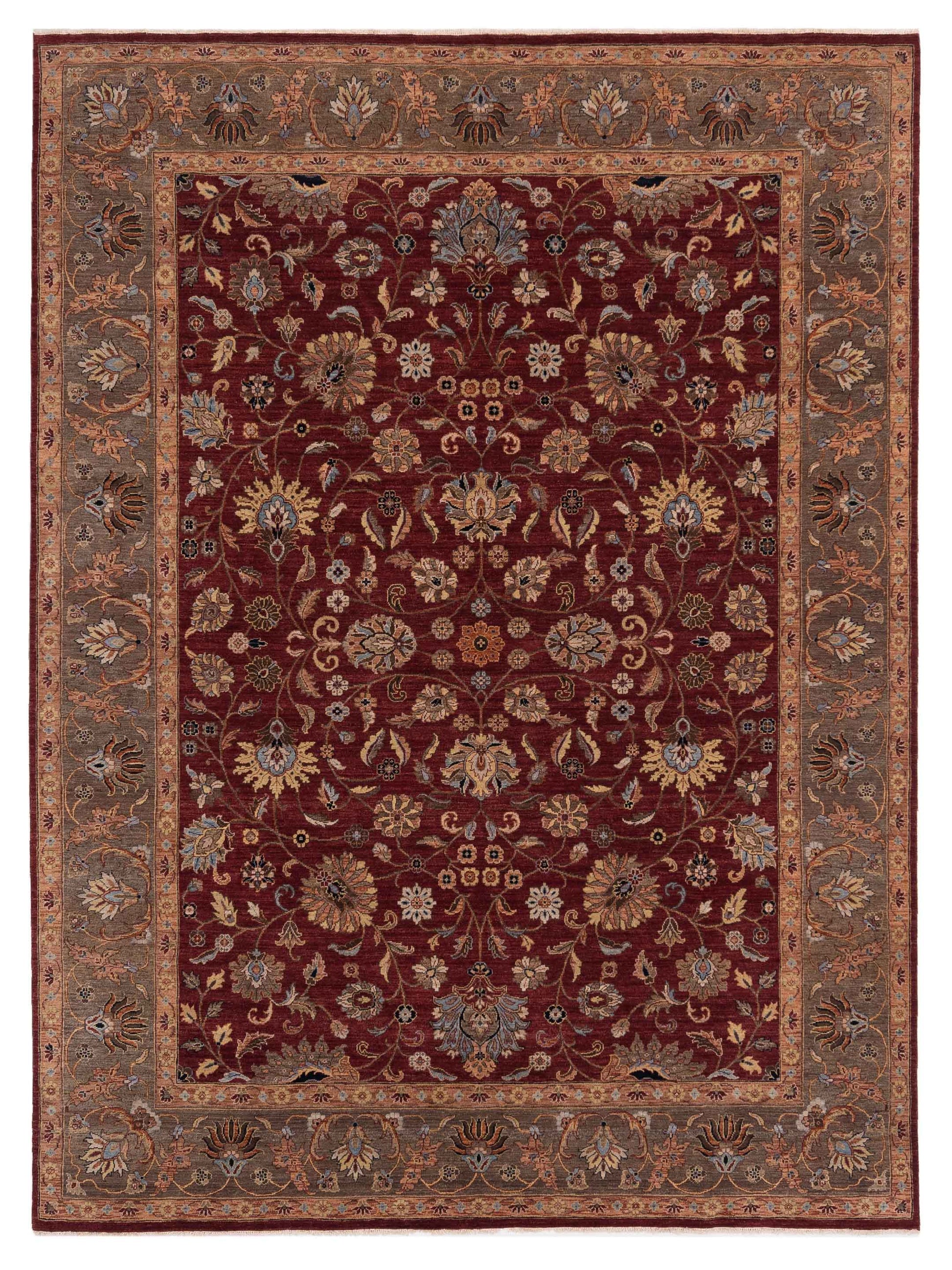 Rajpur Crown  Rust Green Transitional