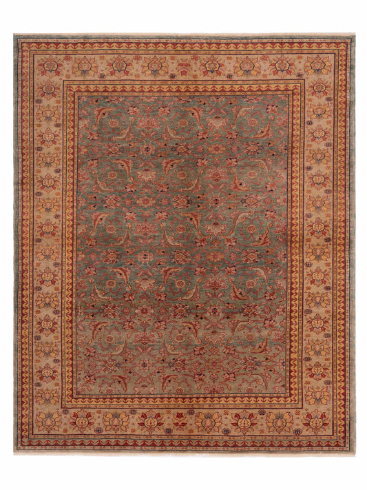 Pasha Antique Loom  Blue Beige Traditional