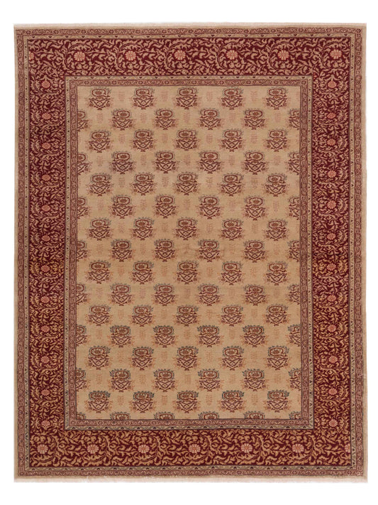 Pasha Antique Loom  Beige Red Traditional