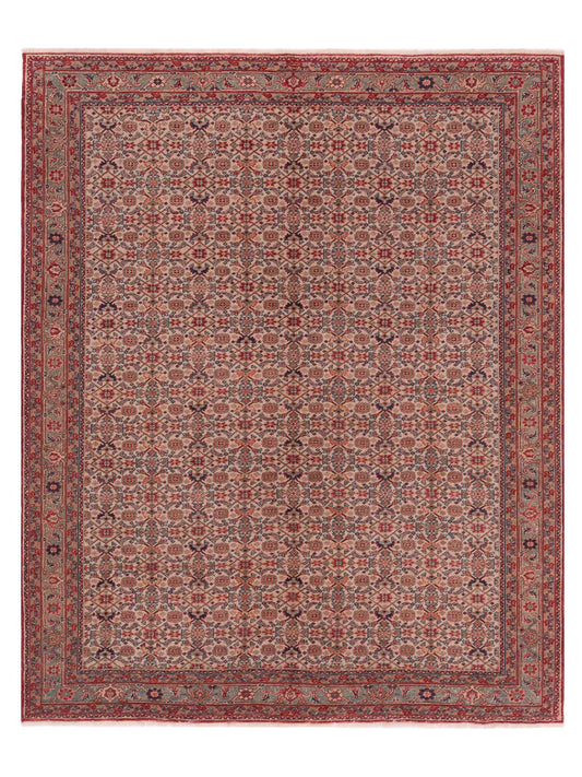 Pasha Antique Loom  Ivory Sage Green Traditional