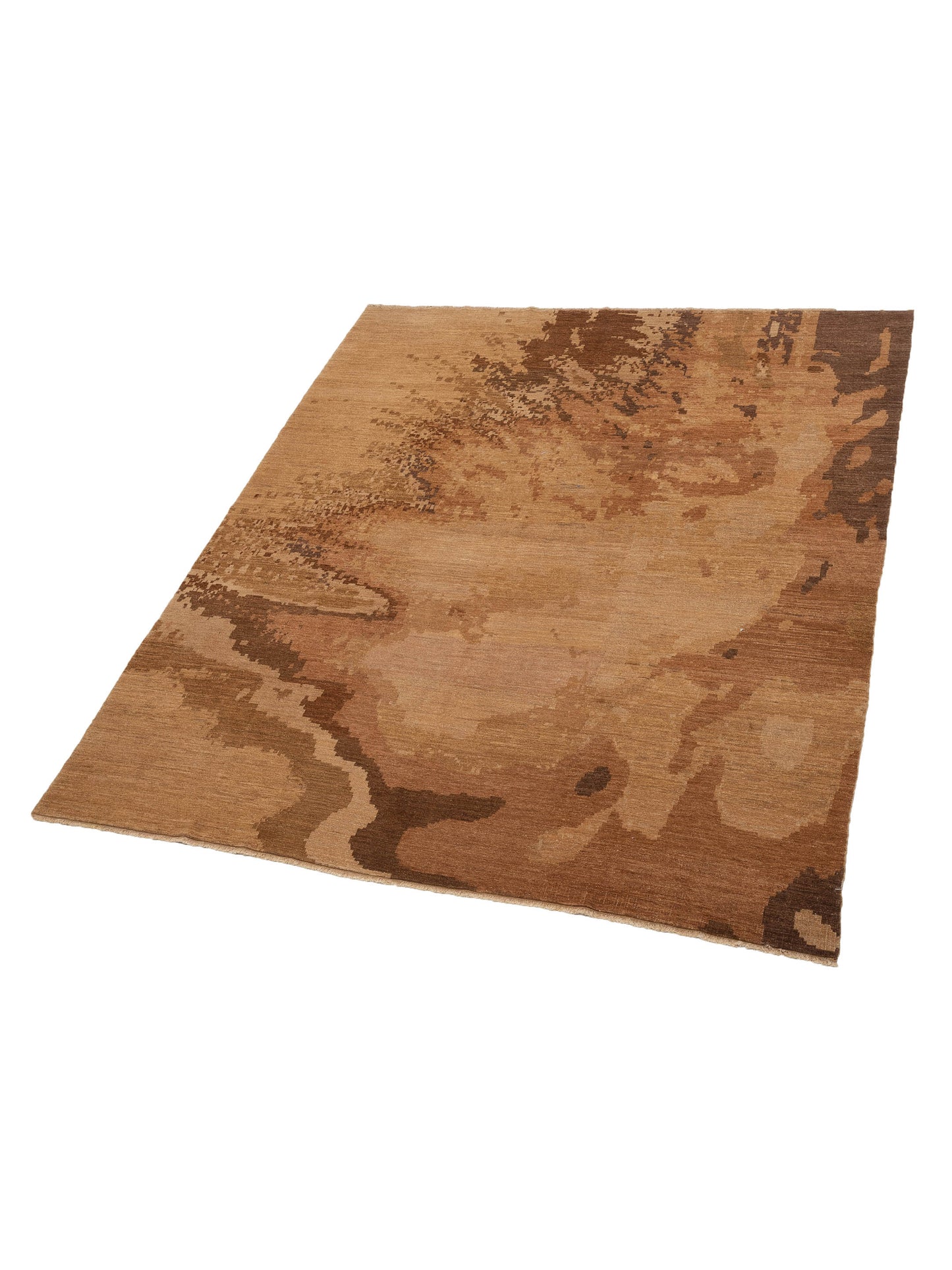 Elowen Camel Gold 8.2x9.11 Hand Knotted Rug