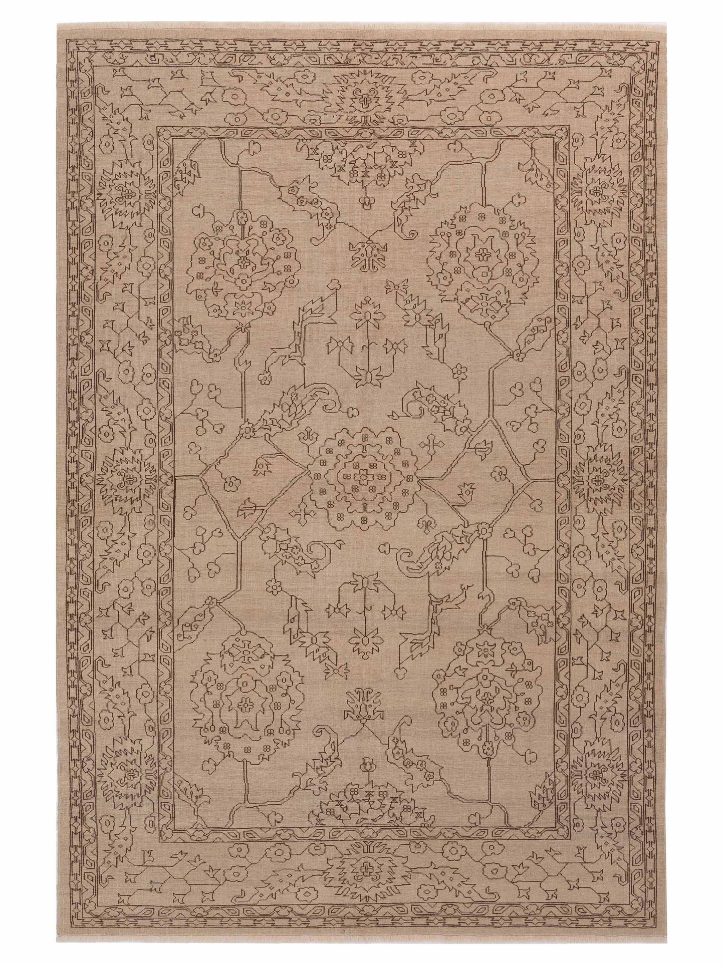 Pasha Ceyhan  Ivory Dark Brown Transitional
