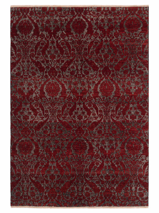 Pasha Defne  Charcoal Red Transitional