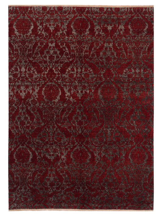 Pasha Defne  Charcoal Red Transitional