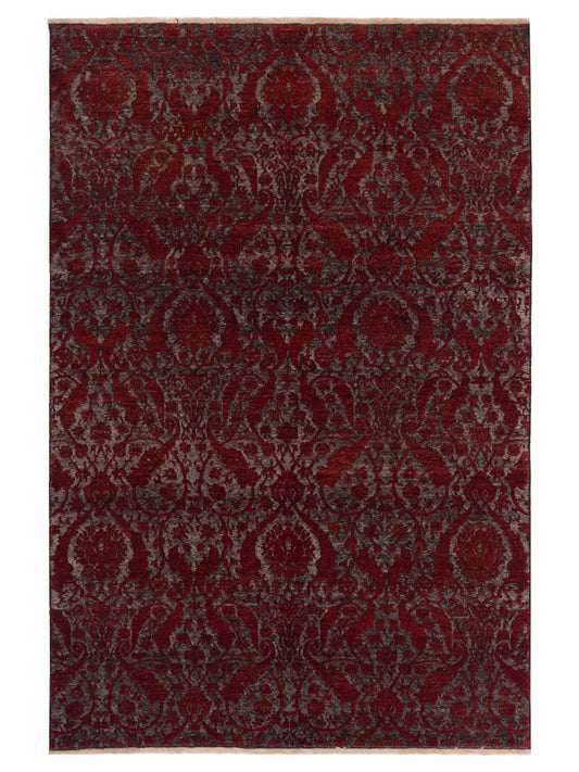 Pasha Defne  Charcoal Red Transitional