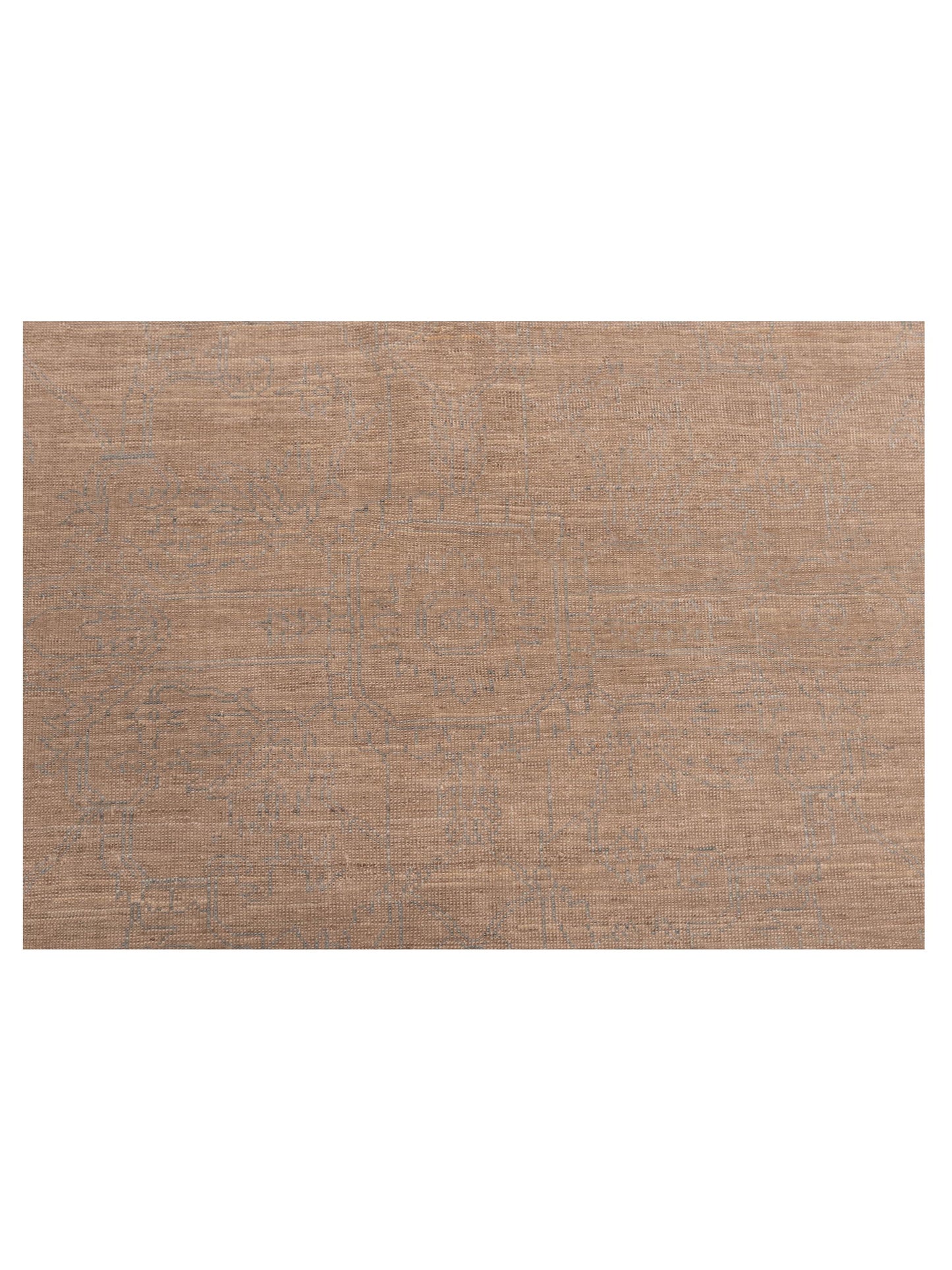 Elowen Silver Ice Blue 6.6x9.8 Hand Knotted Rug