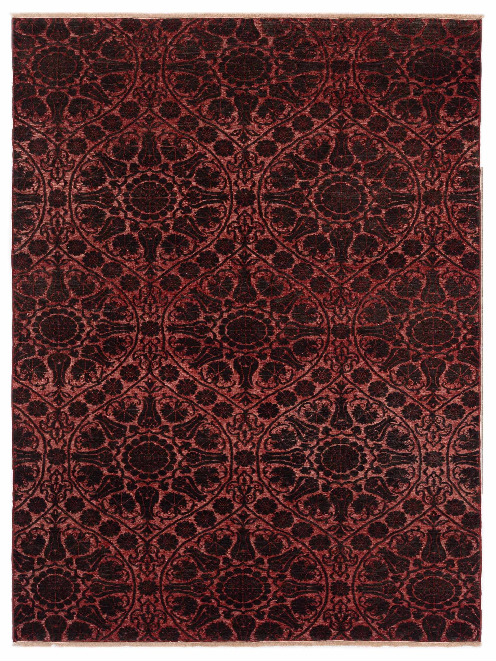 Pasha Defne  Charcoal Red Transitional