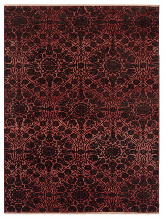 Pasha Defne  Charcoal Red Transitional