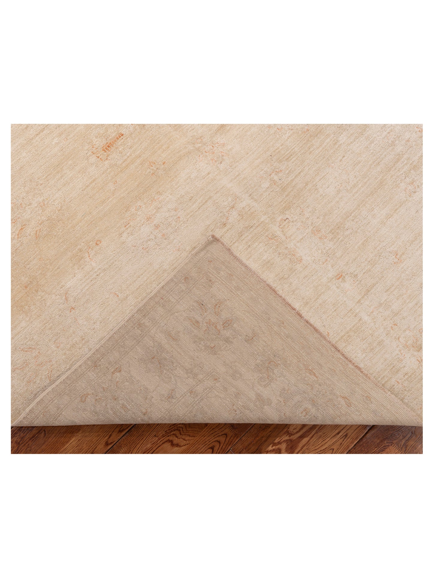 Sabira Beige 5.6x7.5 Hand Knotted Rug