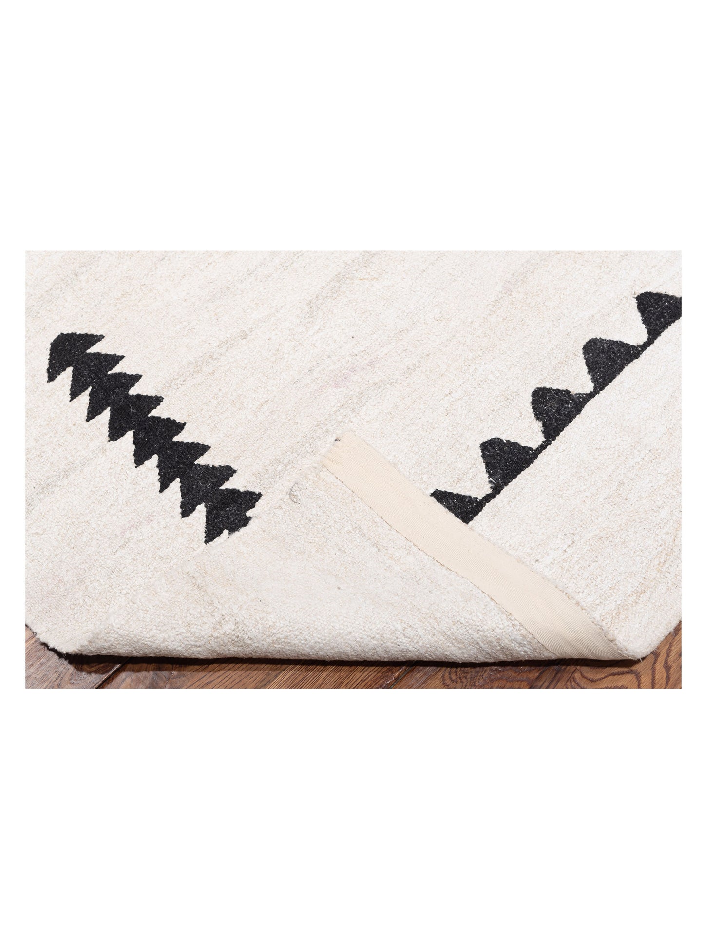 Flaxen Ivory 7.10x9.9 Hand Woven Rug