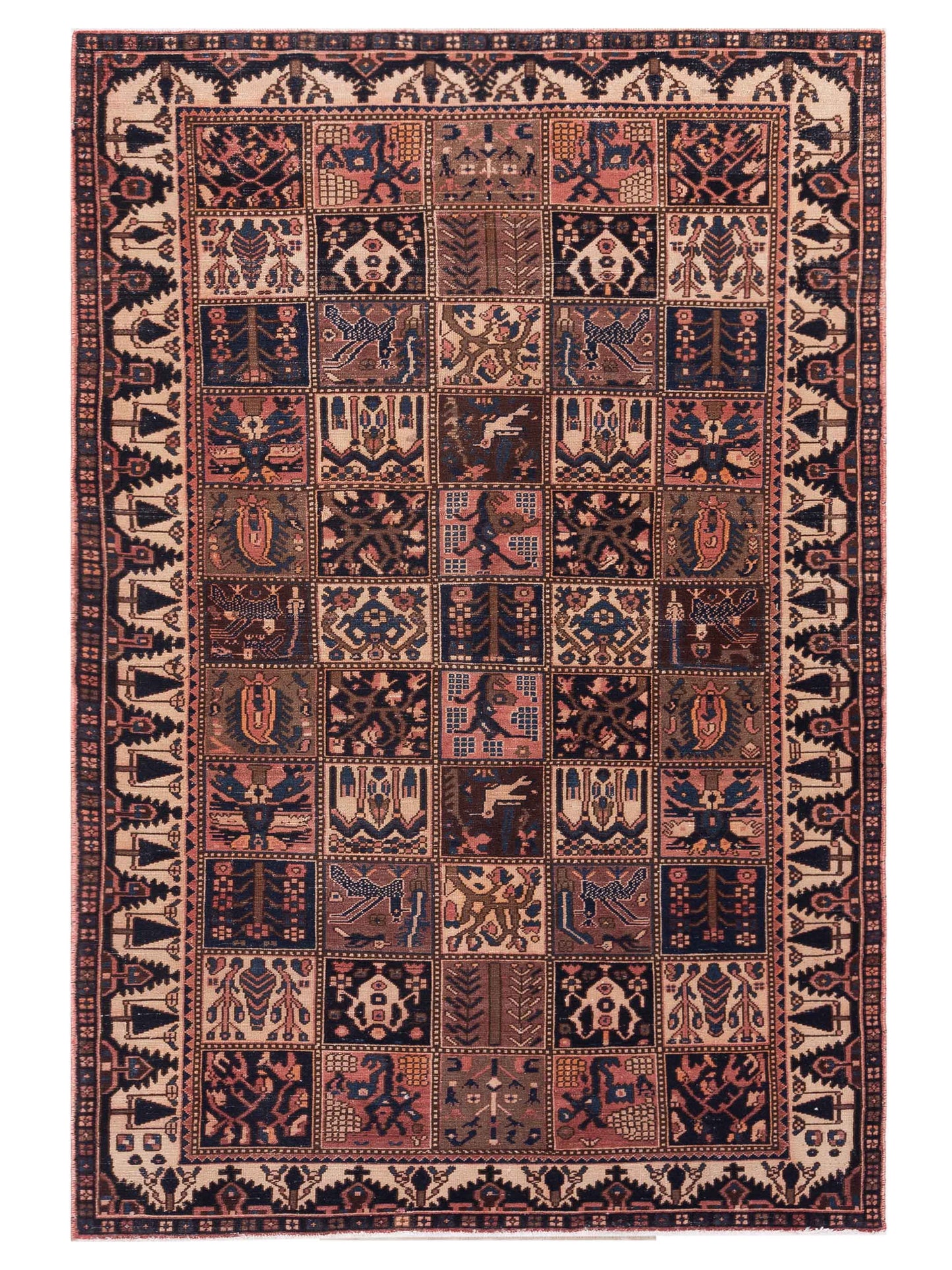 Pasha Antique Heirloom  Multi Multi Traditional
