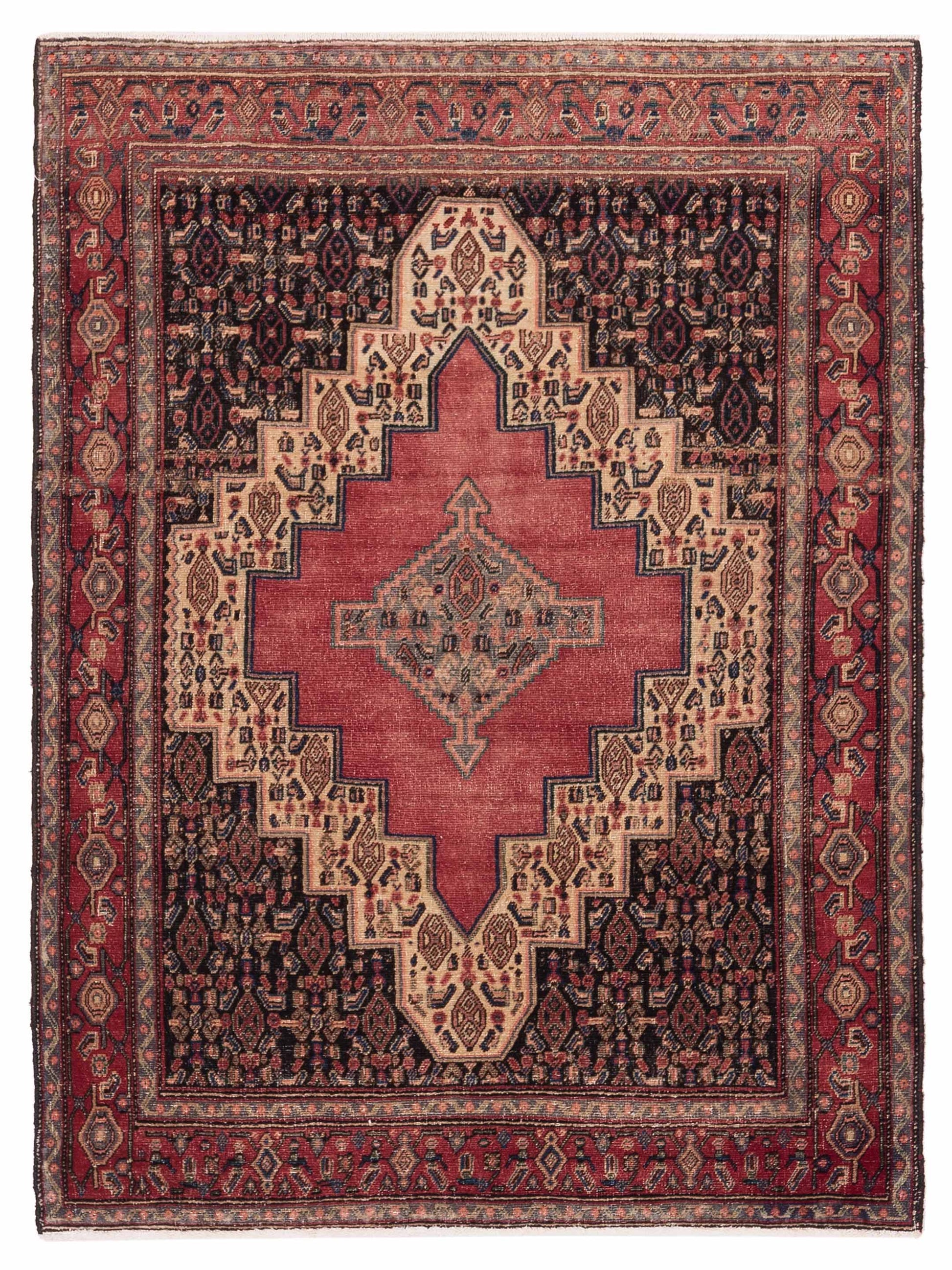 Pasha Antique Heirloom  Rust Rust Traditional
