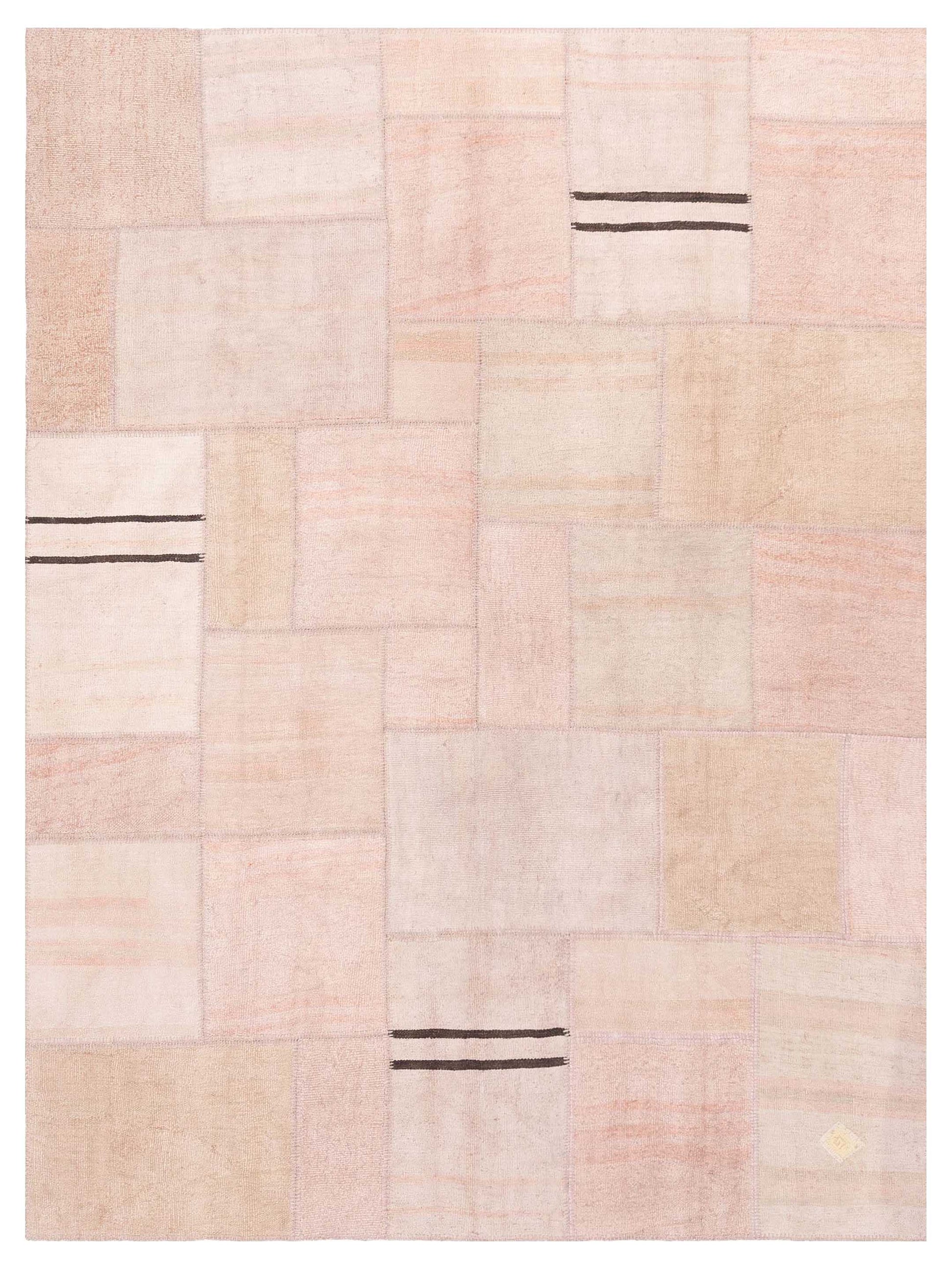 Pasha Turkish Vestige Patchwork  Pink Pink Contemporary