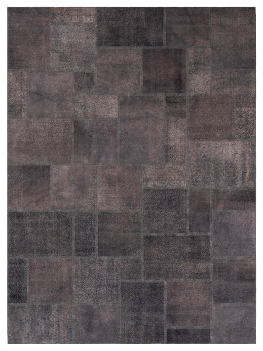 Pasha Turkish Vestige Patchwork  Gray Gray Contemporary