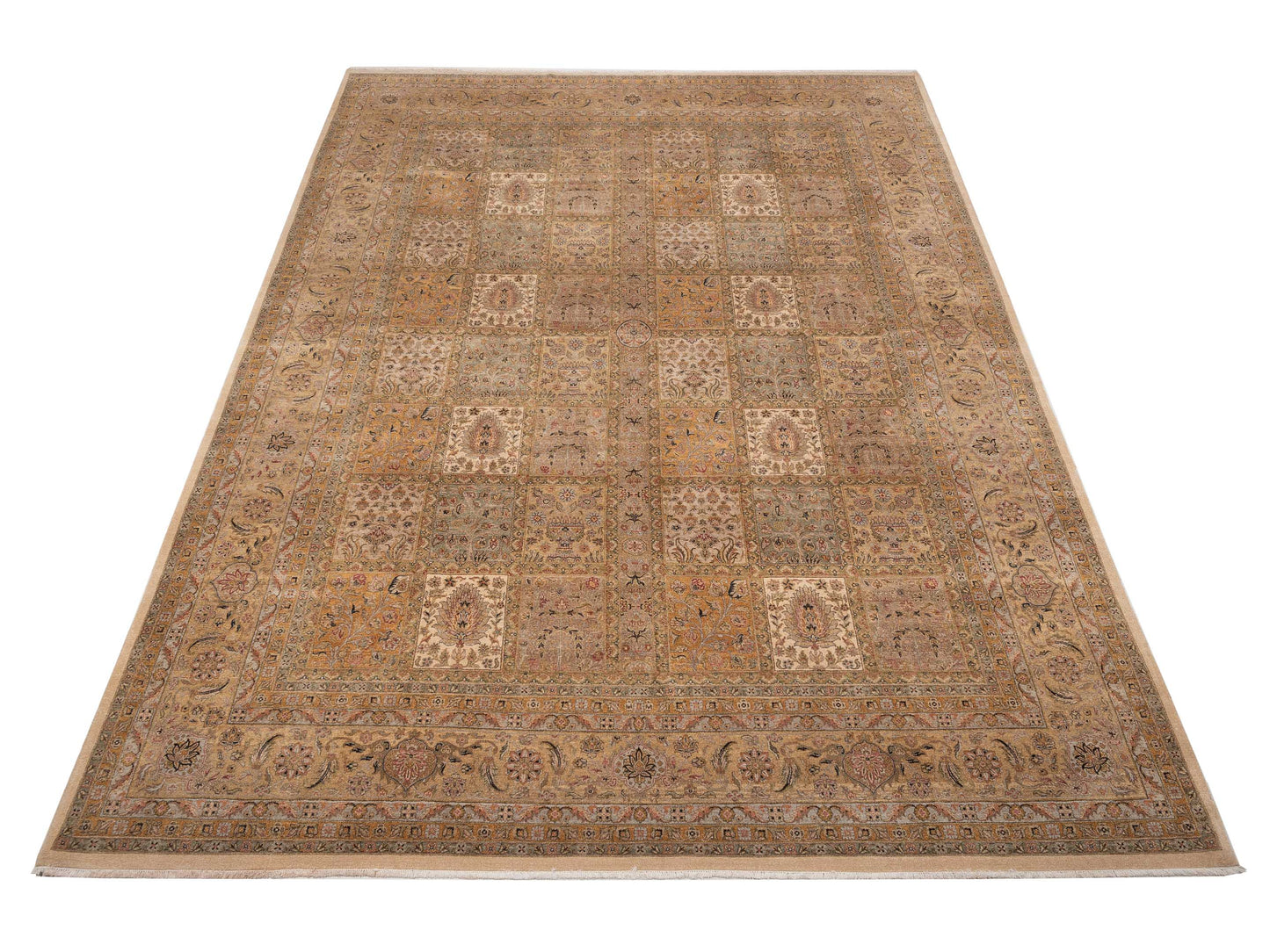 Zardun Multi Multi 11.10x16.1 Hand Knotted Rug