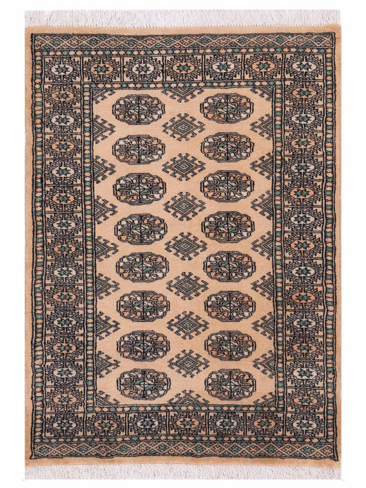 Nomad Bokhara  Beige Beige Traditional