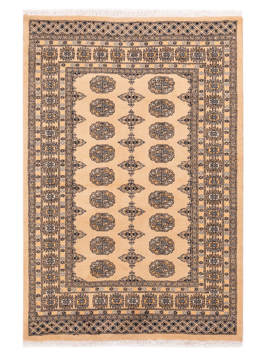 Nomad Bokhara  Beige Beige Traditional