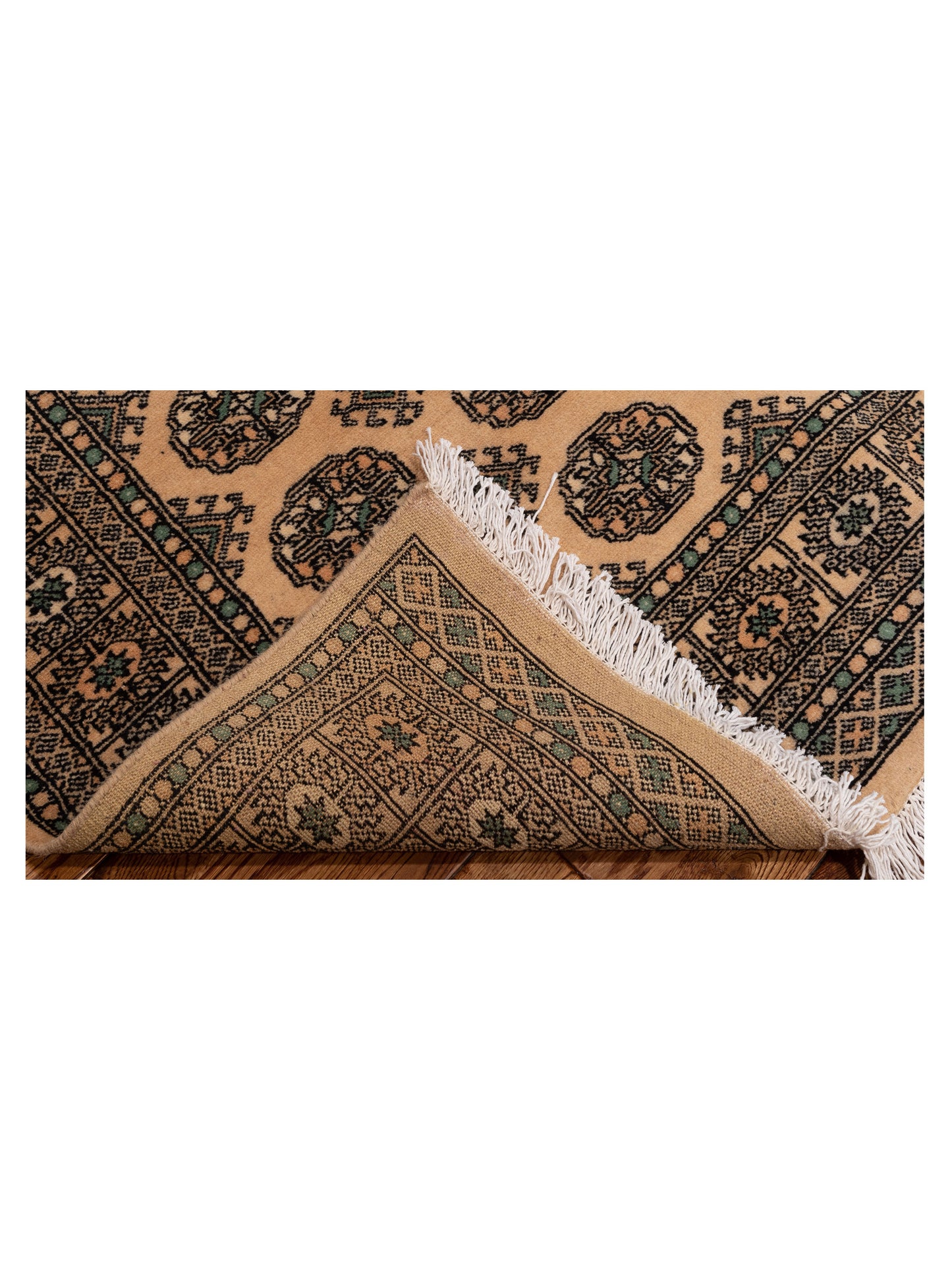 Bokhara Beige Beige 4x6.1 Hand Knotted Rug