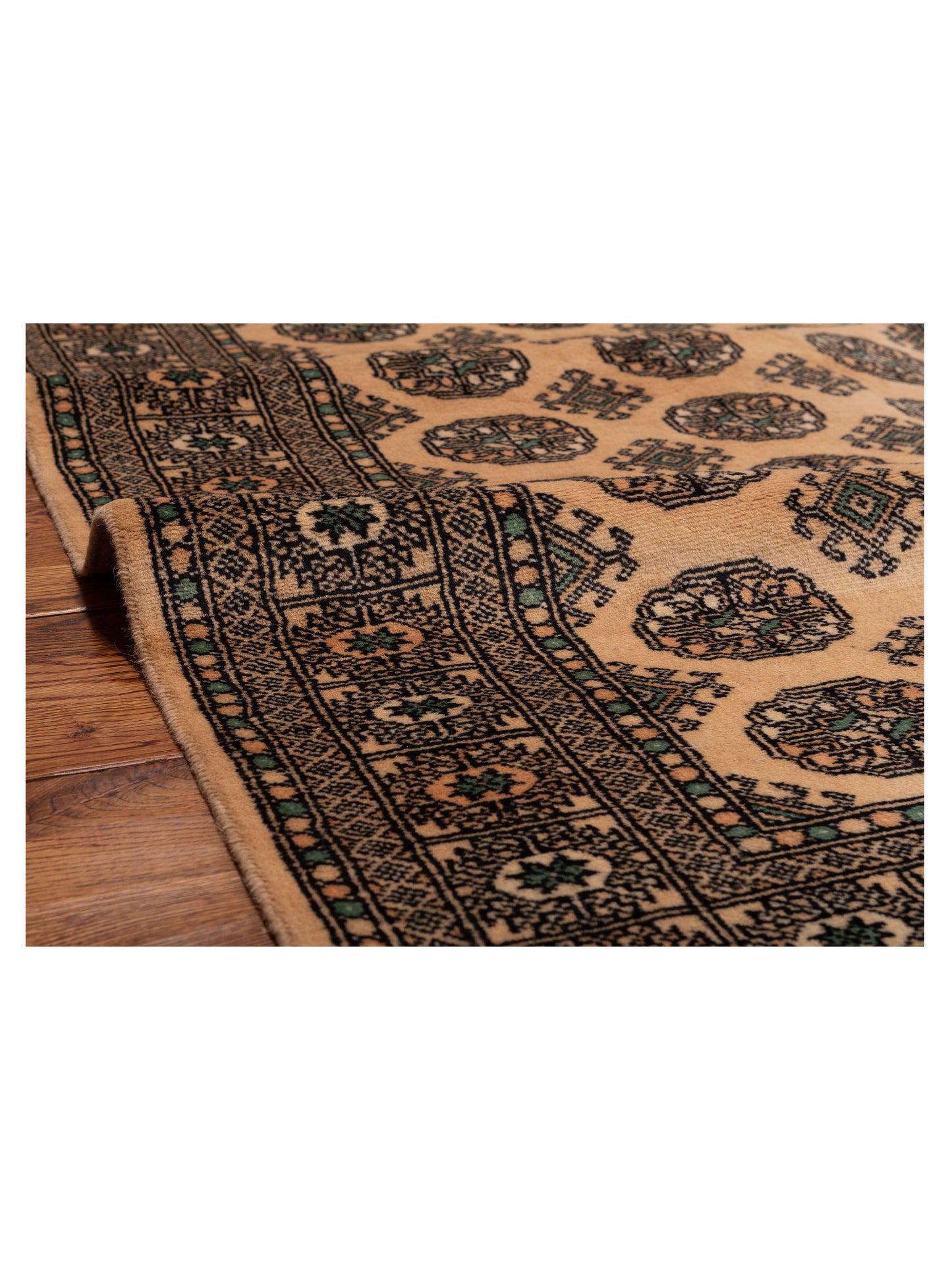 Bokhara Beige Beige 4x6.1 Hand Knotted Rug
