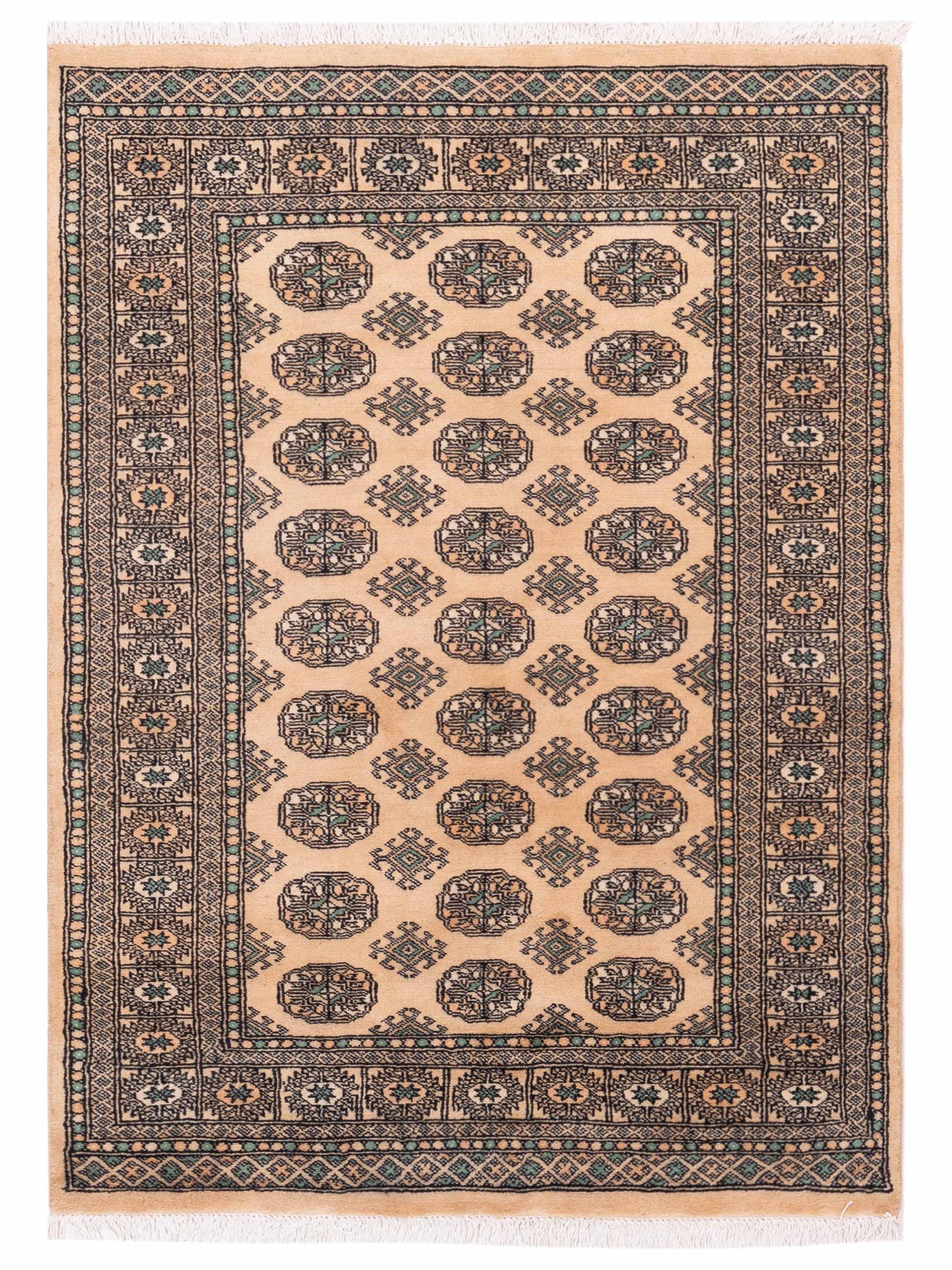 Nomad Bokhara  Beige Beige Traditional
