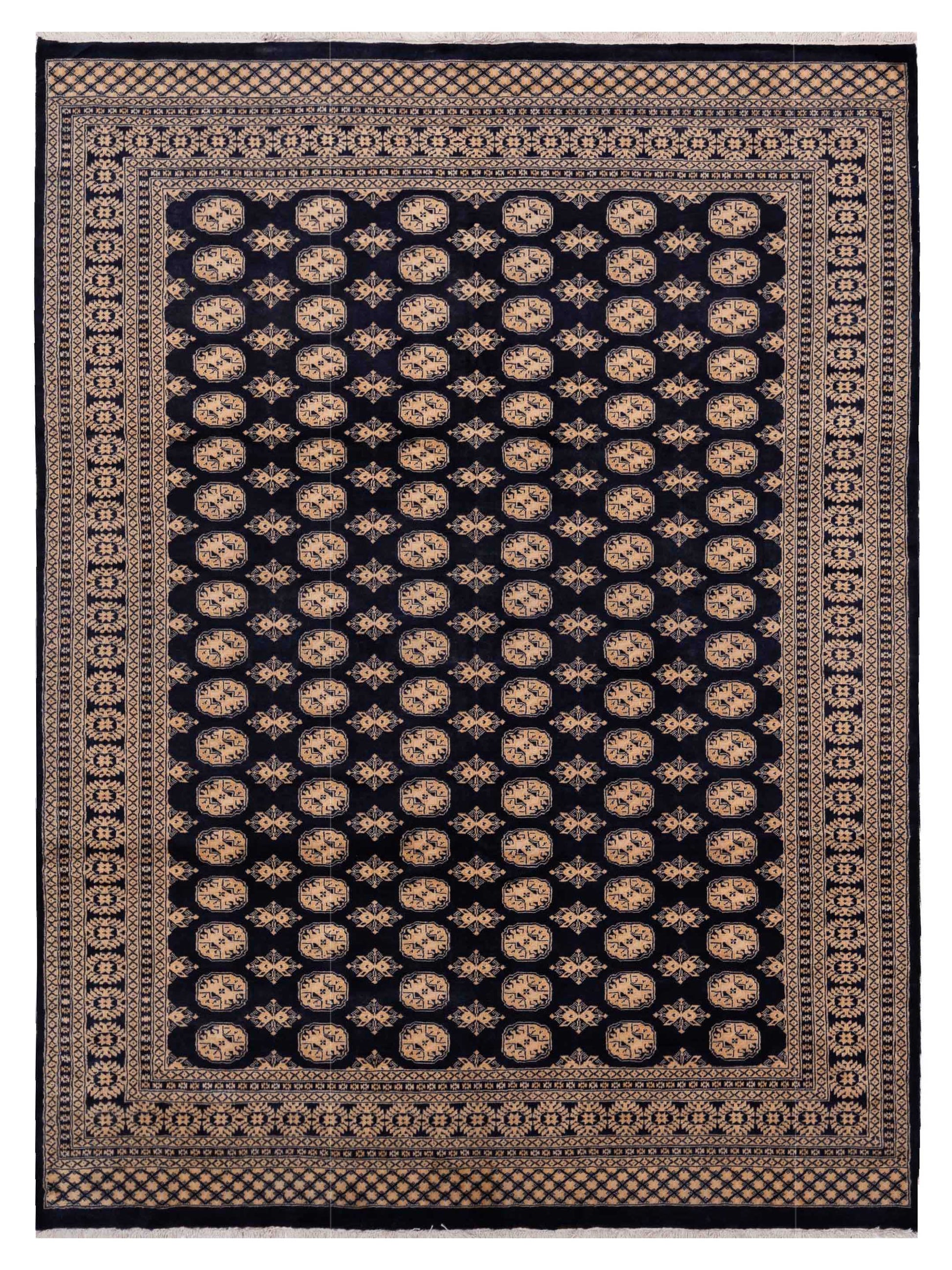 Nomad Bokhara  Black Black Traditional