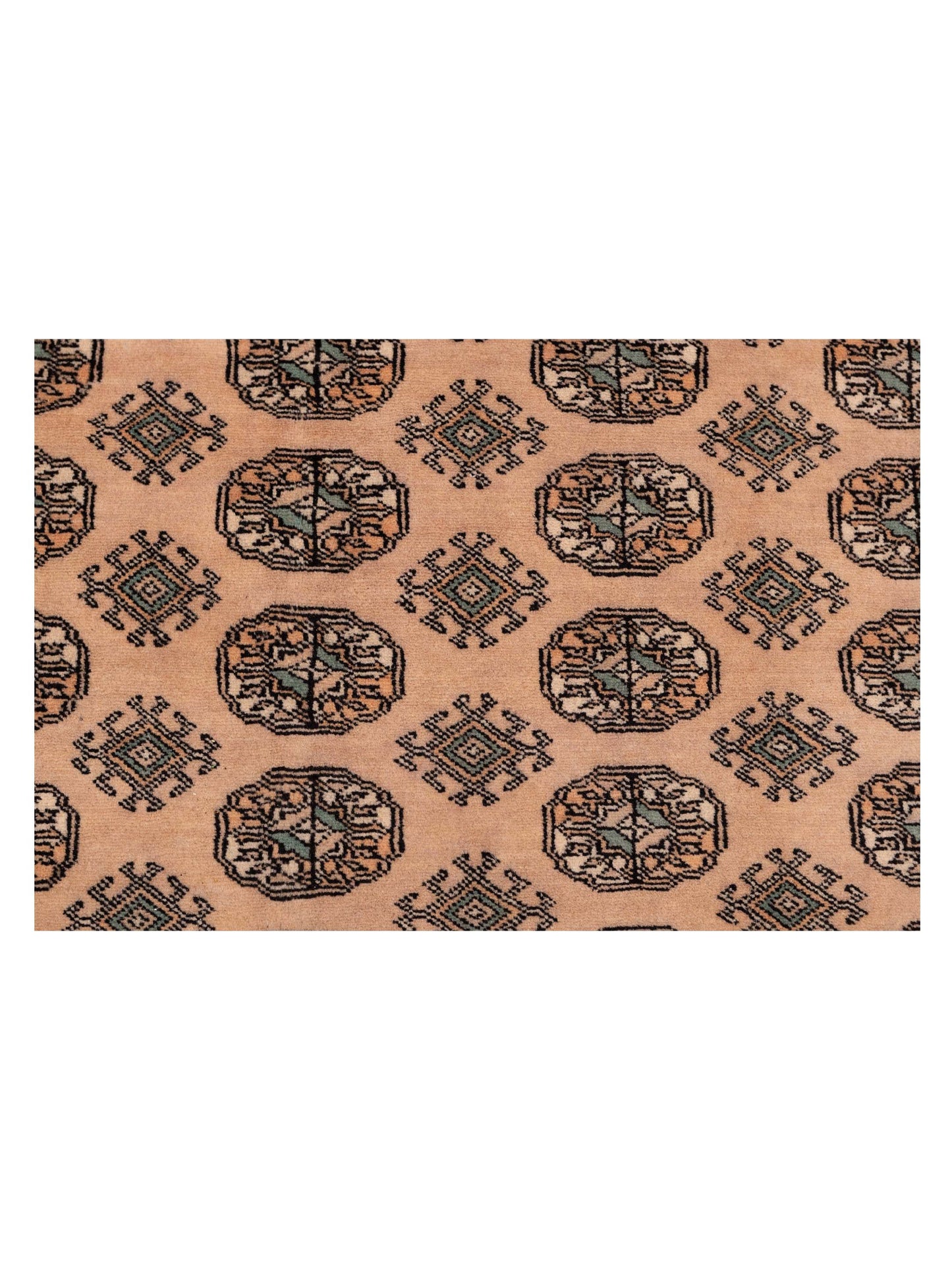 Bokhara Beige Gray 9.1x12.1 Hand Knotted Rug