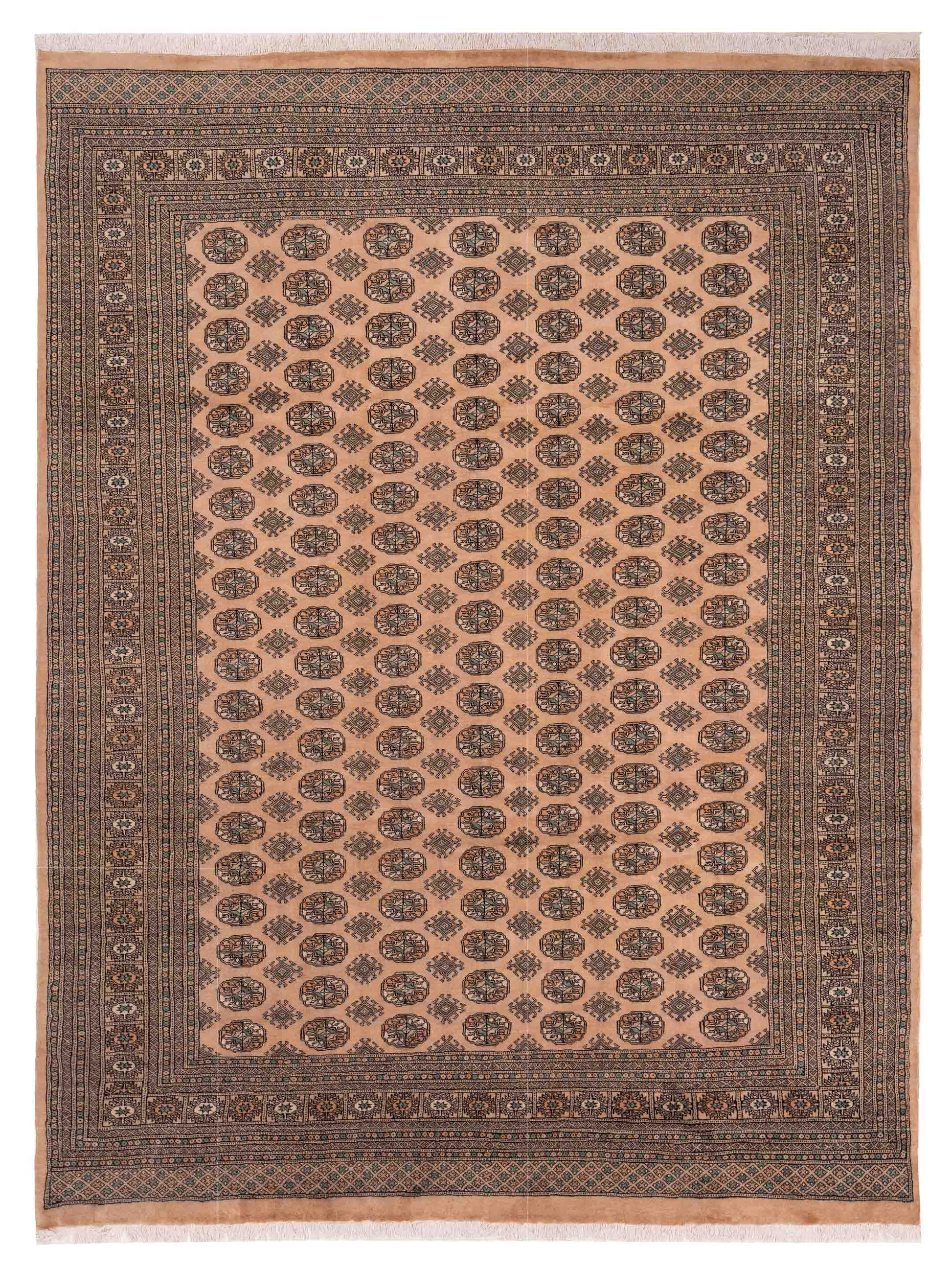 Nomad Bokhara  Beige Gray Traditional