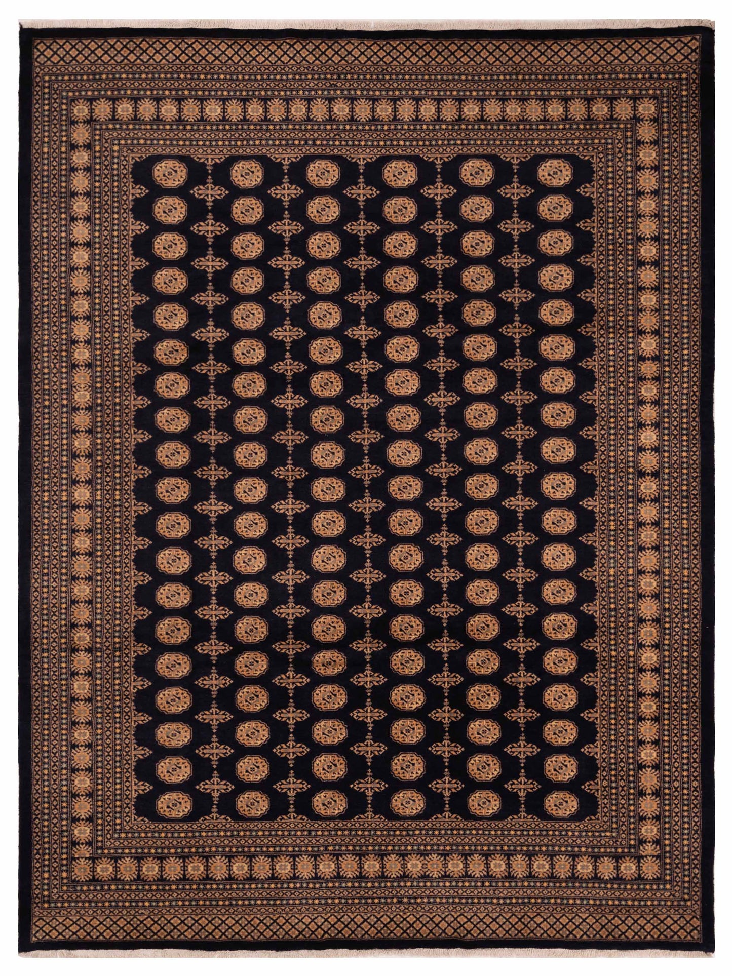 Nomad Bokhara  Black  Traditional