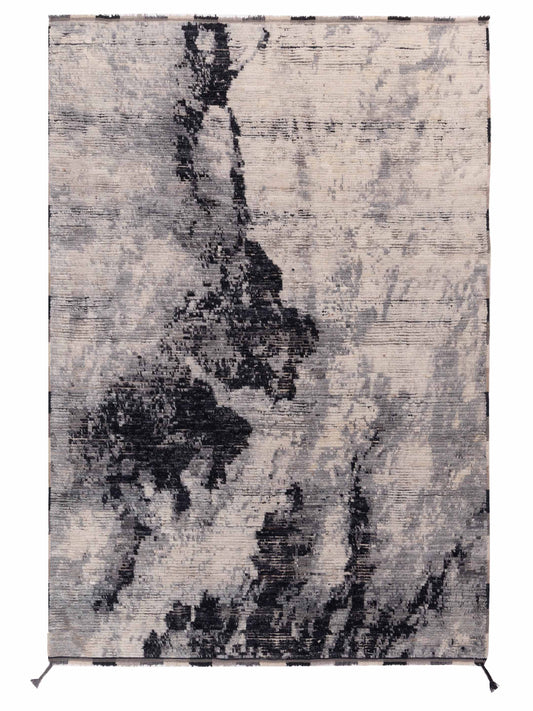 Pasha Berber  Ivory Black Contemporary