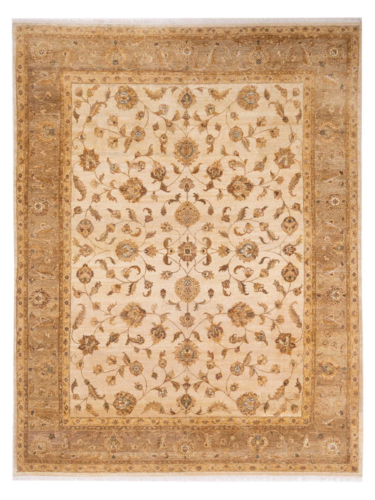 Rajpur Ghazani  Ivory Light Brown Transitional